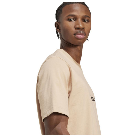 Adidas Ανδρική κοντομάνικη μπλούζα Essentials Linear Single Jersey Tee Adidas Ανδρική κοντομάνικη μπλούζα Essentials Linear Single Jersey Tee